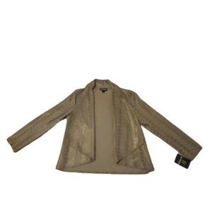 I. N. Studio Light Brown Jacket - NWT